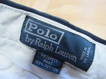POLO Ralph Lauren CHINO Oryginalne Spodnie W38 L34