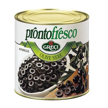 Oliwki czarne krojone PRONTOFRESCO 2,6 kg 5108