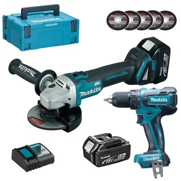 MAKITA ZESTAW AKUM. COMBO 2SZT NARZĘDZI 18V 2X5Ah