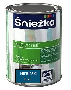 ŚNIEŻKA SUPERMAL OLEJNO-FTALOWA NIEBIESKI POŁ 0,2L