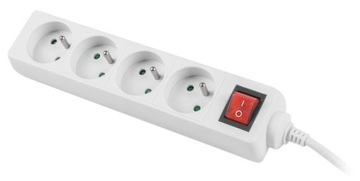 Удлинительный кабель POWER STRIP Switch 4gn 1,5м Вт