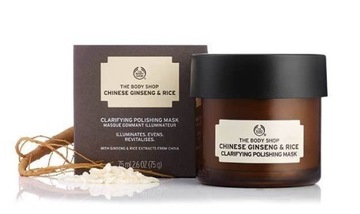 THE BODY SHOP CHINESE GINSENG MASK Очищающая маска для лица 15 мл