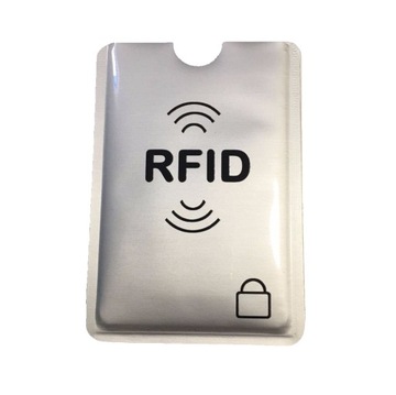 4 ЗАЩИТНЫХ ЧЕХОЛА ДЛЯ БЕСКОНТАКТНОЙ RFID-КАРТЫ С АНТИВСКОНИРОВАНИЕМ