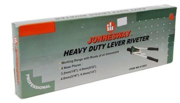 Jonnesway Nitownica dźwigniowa 3,2-6,4 mm /V1003/