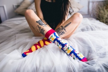 Разноцветные носки SAMMYICON Maneki Socks 40-46