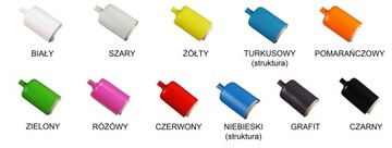 LAMPA ŻYRANDOL MŁODZIEŻOWA plafon MIX Abażurow LED