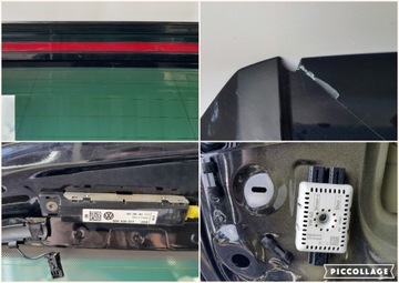 ЗАДНИЙ КАПОТ VW GOLF VII 7 R 300ps ЧЕРНОГО ЦВЕТА