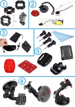 НАБОР аксессуаров для ручек Sony Action Cam