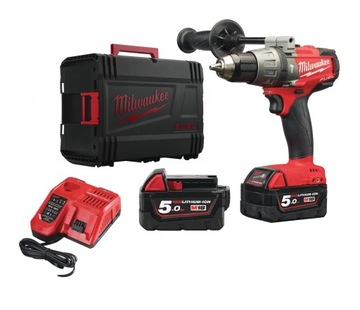 Wiertarko wkrętarka udarowa Milwaukee M18FPD-502x BATERIE 18v akumulator