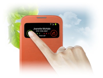 100% ОРИГИНАЛЬНЫЙ чехол S View COVER FLIP SAMSUNG GALAXY S4
