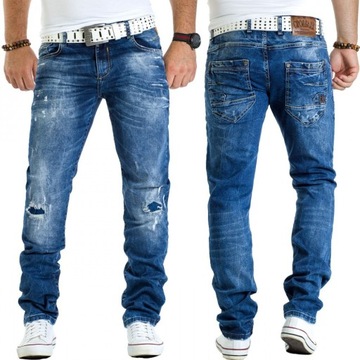 SPODNIE JEANS_SLIM WANTED CIPO BAXX CD390 _30/34