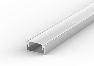 PŁASKI PROFIL ALUMINIOWY LED 1m + szybka do wyboru