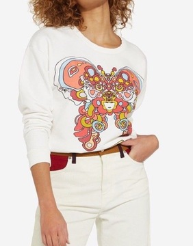 WRANGLER by PETER MAX BLUZA Buterfly _ XS