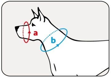 Намордник для воздушной собаки (N3) - M - окружность 17-20см кокер-спаниеля
