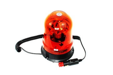 LAMPA OSTRZEGAWCZA H1 KOGUT 12-24V MOCNY MAGNES