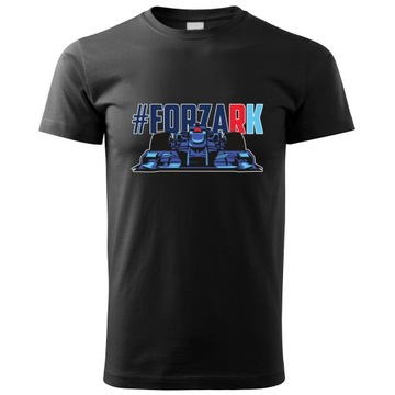 FORZA RK Robert Kubica biała koszulka XS-5XL v1