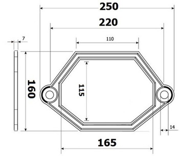 Резиновое уплотнение для смывного бачка унитаза EKO K99-0008