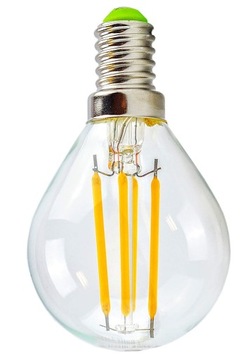 żarówka LED 4W 400lm EDISON e14 gruszka LOFT pająk