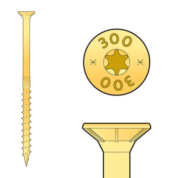 WKRĘT CIESIELSKI 5X70MM ŁEB STOŻKOWY 200SZT