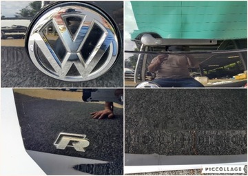 ЗАДНИЙ КАПОТ VW GOLF VII 7 R 300ps ЧЕРНОГО ЦВЕТА