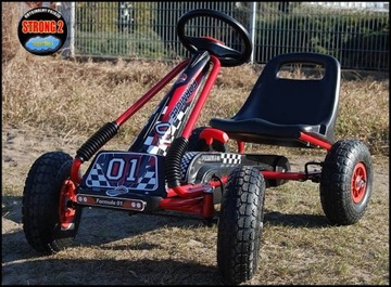 Nowy Duży Gokart Pompowane Koła Dla Dzieci 50 kg