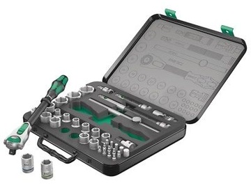 WERA 003645 KLUCZE NASADOWE Z GRZECHOTKĄ 1/2