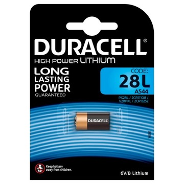 Батарейка Duracell 28L PX28L A544 2CR11108 V28PXL 6 В