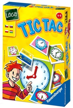 RAVENSBURGER TIC TAC GRA EDUKACYJNA NAUKA GODZIN