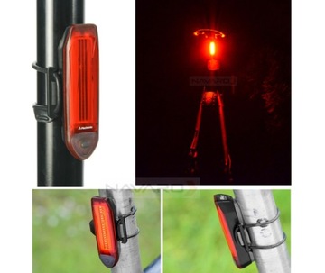 Велосипедный фонарь Mactronic. задний ABR0021 RedLine LED