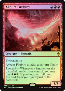 Akoum Firebird REGULAR FOIL - Magicr
