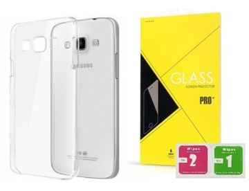 Samsung Galaxy A5 ETUI+SZKŁO Guma Flexi Case Slim