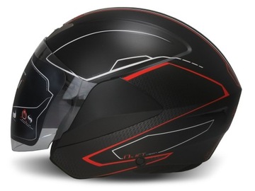 CMS D-JET VISION RED MATT HELMET ОДОБРЕНИЕ S