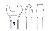 ВИТАЯ ЗАЖИМНАЯ ЛЕНТА 70-90мм (10 шт.)