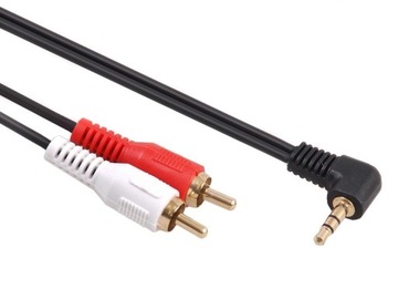 Kabel kabel Audio to PC - TV 10m MINI JACK chinch