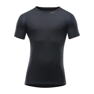 DEVOLD T-SHIRT HIKING 100% WEŁNA MERINO black M