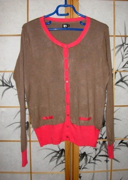 sweter sweterek rozpinany In Extenso XL 42