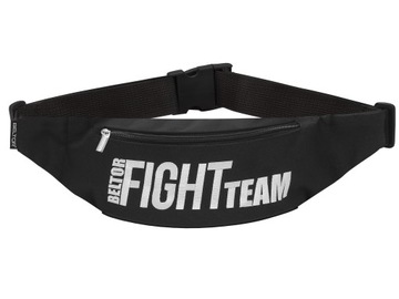 BELTOR SASZETKA BIODROWA NERKA SPORTOWA FIGHT TEAM BLACK CZARNA