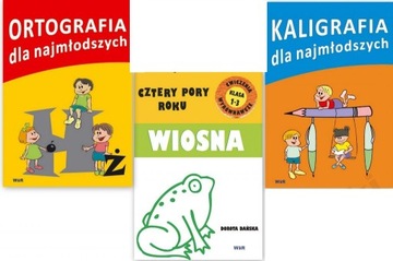 Ortografia + kaligrafia dla najmłodszych + Wiosna