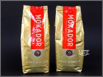 Кофе MOKADOR GRAN MISCELA в зернах 1кг Италия