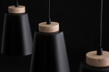 фото ориг. №14, Pendant light emibig 2xe27 60w bolero 2 black