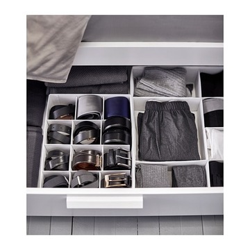 IKEA SCUBB BOXES КОНТЕЙНЕРЫ ОРГАНИЗАТОР ДЛЯ КОМОДА IKEA 6 шт.