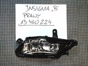 OPEL INSIGNIA B HALOGEN PRAVÝ 13460224