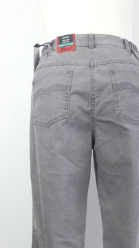 BX Jeans Klasyczne jeansy z gumką w pasie 38