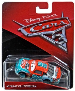 MURRAY CLUTCHBURN nr 92 Disney Auta 3 Cars Mattel