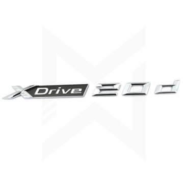 BMW XDRIVE 20d ЭМБЛЕМА НАДПИСЬ НА ДВЕРИ X1 X3 X4 X5 X6