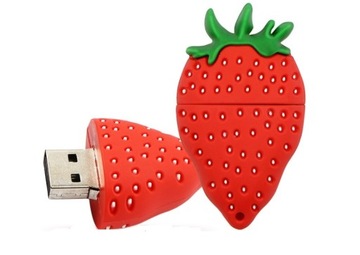 НАКОПИТЕЛЬ 32 ГБ 3.0 USB КЛУБНИКА ФРУКТОВЫЙ ЛЕТНИЙ САД