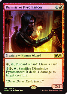 Dismissive Pyromancer REGULAR FOIL - Magic