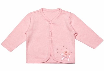 BARBARAS BA71/00 PINK BOLERKO SWEREREK 6-9M-CY