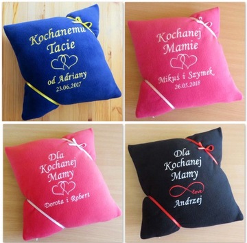 ПОДУШКА с надписью подарок ДЕНЬ МАТЕРИ для папы мамы