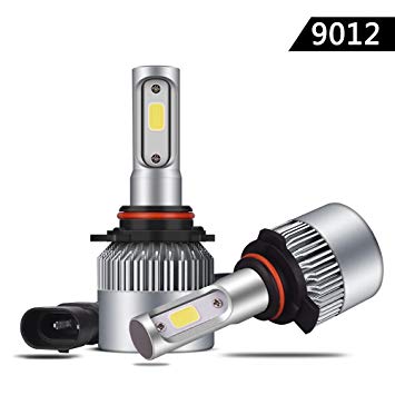 ЛАМПОЧКИ 2шт HIR2 9012 LED COB 8000 16000лм CANBUS